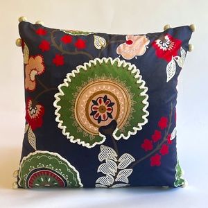 Handmade Throw Pillow Cover 16 x 16 NWOT